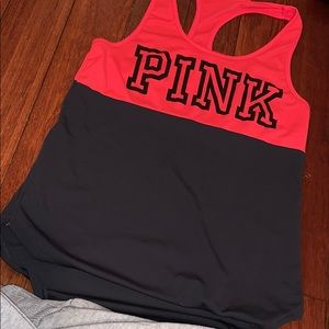 Gym tank top from pink
